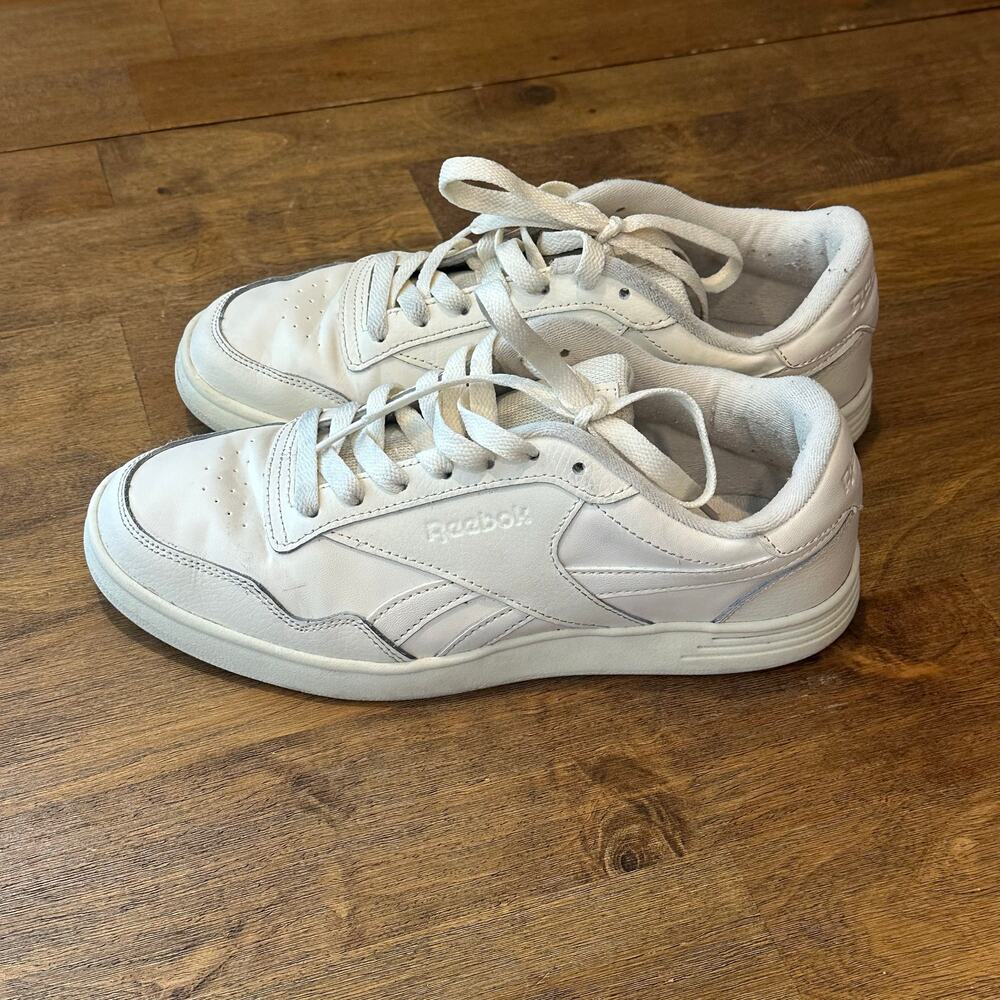 Reebok Court Advance Cream Sneakers - Size 7.5 - Classic Style